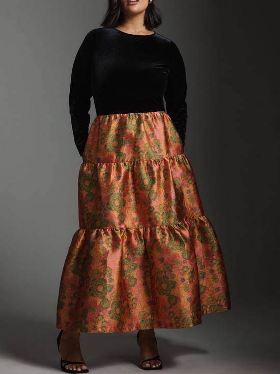 Anthropologie Dresses & Skirts - Maude Club Kira Twofer Maxi Dress
606
